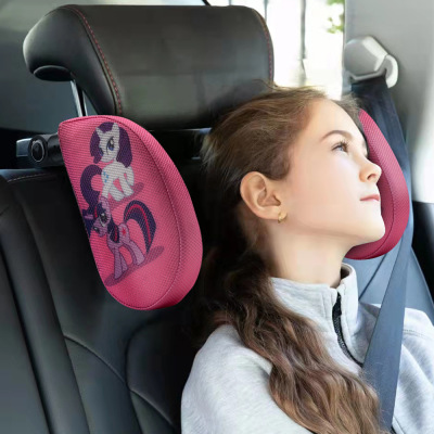Cartoon Version Car Adult Children Side Sleeping Headrest 20